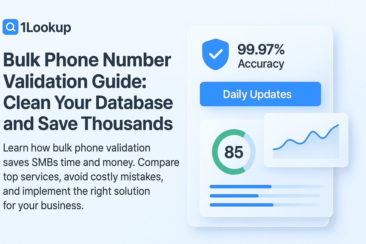Featured image for Bulk Phone Number Validation Guide: Clean Your Database and Save Thousands