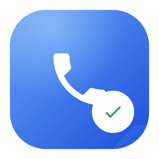 1Lookup phone validation icon — a phone with a verified check badge
