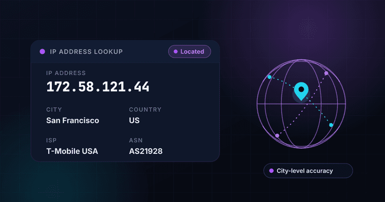 Free IP Address Lookup | 1Lookup