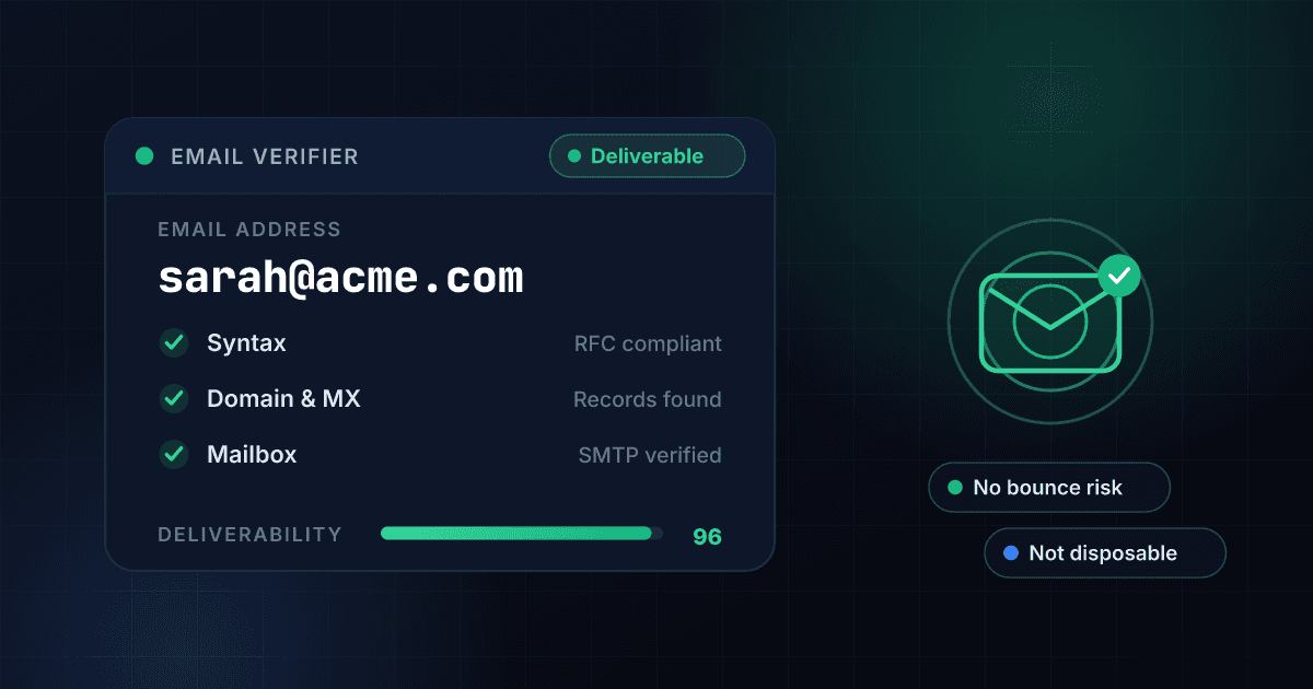 Verificar un correo