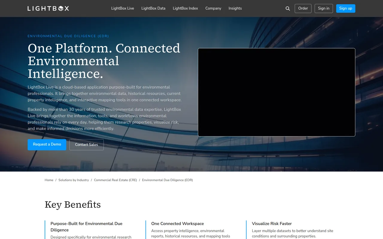 EDR homepage