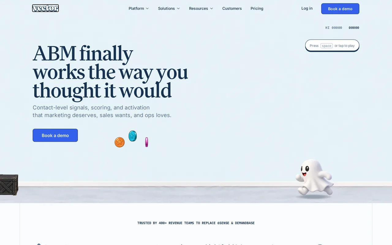 Vector homepage